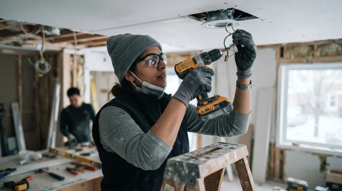 Renovation in Oakville