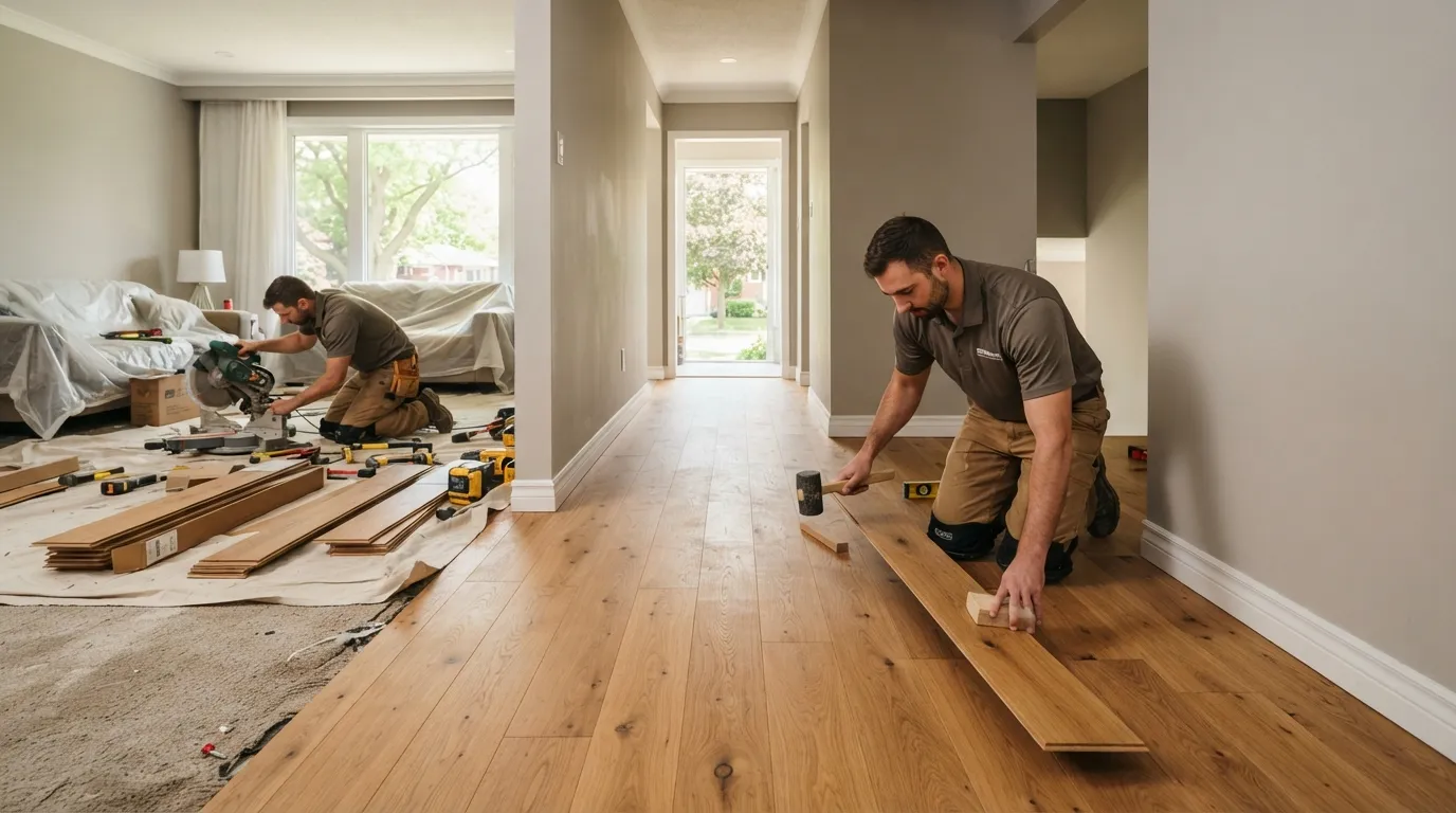 Whole‑Home Flooring Replacement — Ajax, Ontario