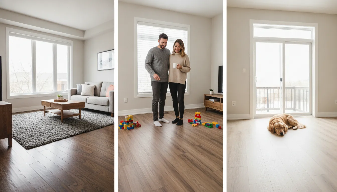 Hardwood, Laminate or Vinyl Plank: Flooring for Real Life